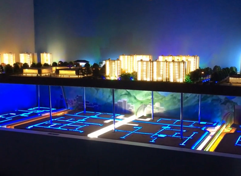 數(shù)字智能升降沙盤