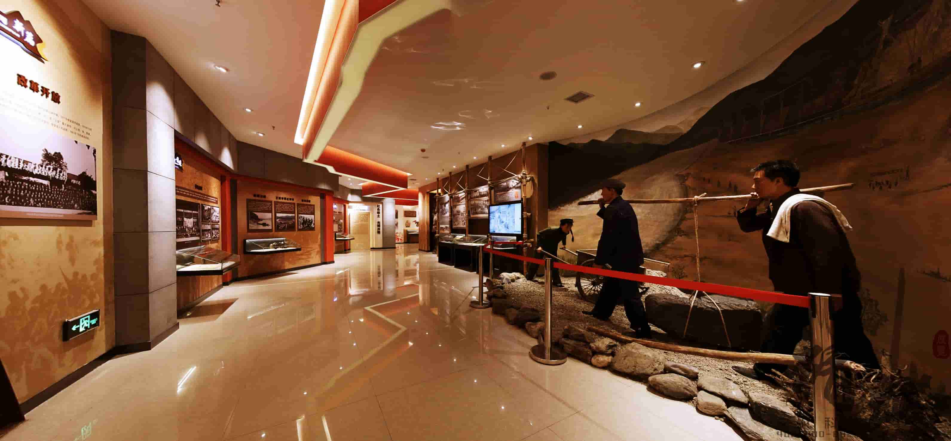 安康史志展覽館設(shè)計當中展覽崢嶸歲月 安康史志展覽館設(shè)計當中展覽崢嶸歲月