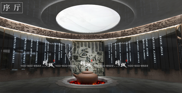 茶文化博物館設(shè)計效果圖 茶文化博物館設(shè)計效果圖