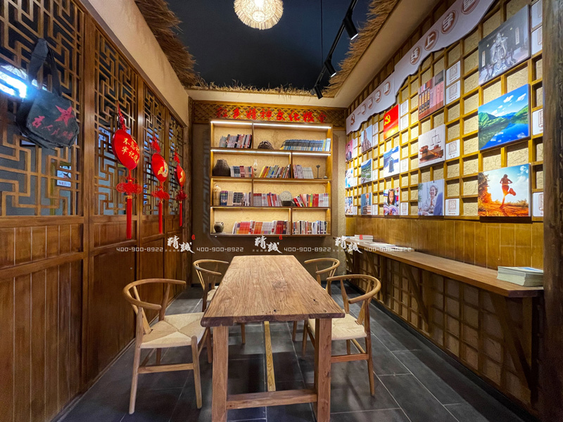 太白白云驛展廳設(shè)計施工案例展示|農(nóng)村電子商務(wù)展廳