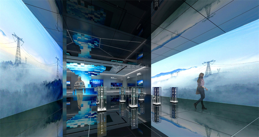 電力行業(yè)展廳設(shè)計(jì)-國(guó)西北電力設(shè)計(jì)院智慧綜合展廳 電力行業(yè)展廳設(shè)計(jì)-國(guó)西北電力設(shè)計(jì)院智慧綜合展廳