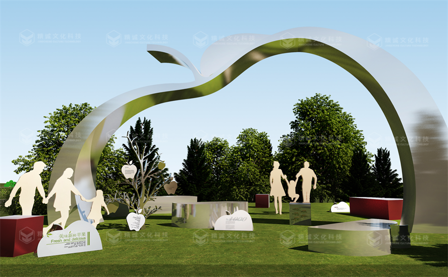 主題館設(shè)計(jì)-千陽中國(guó)好蘋果展示中心 主題館設(shè)計(jì)-千陽中國(guó)好蘋果展示中心