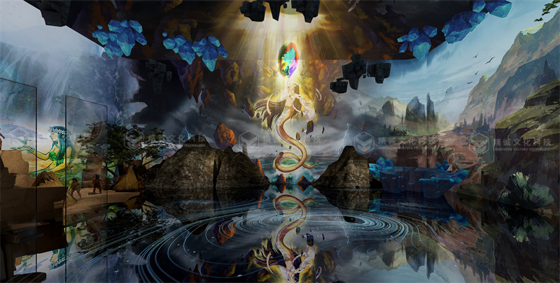 神話展廳設(shè)計(jì)-潼關(guān)古城中國(guó)神話展廳 神話展廳設(shè)計(jì)-潼關(guān)古城中國(guó)神話展廳