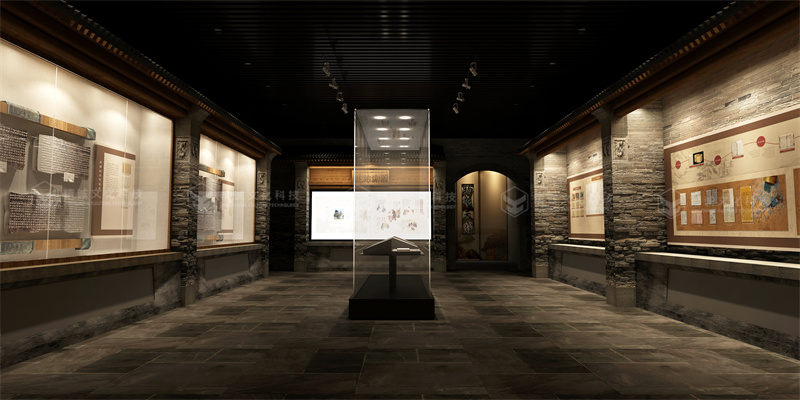 史志展館設(shè)計(jì)-榆林清清澗縣史志館 史志展館設(shè)計(jì)-榆林清清澗縣史志館