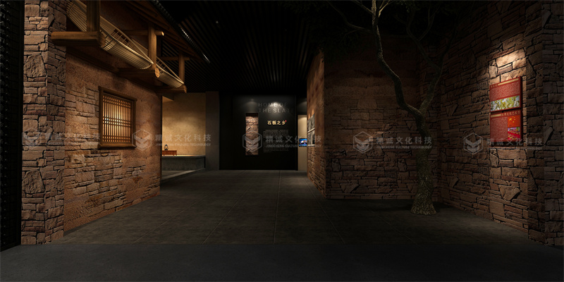 史志展館設(shè)計(jì)-榆林清清澗縣史志館 史志展館設(shè)計(jì)-榆林清清澗縣史志館