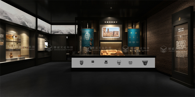 史志展館設(shè)計(jì)-榆林清清澗縣史志館 史志展館設(shè)計(jì)-榆林清清澗縣史志館